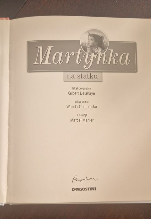 Książka Martynka na statku