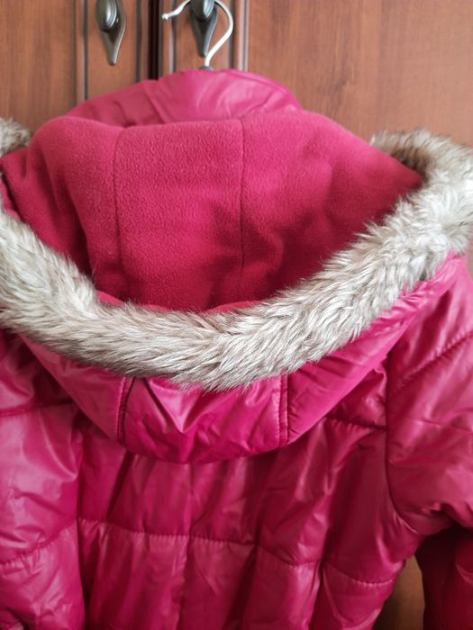 Płaszczyk kurtka 5 10 15 rozmiar 164 ciemny róż