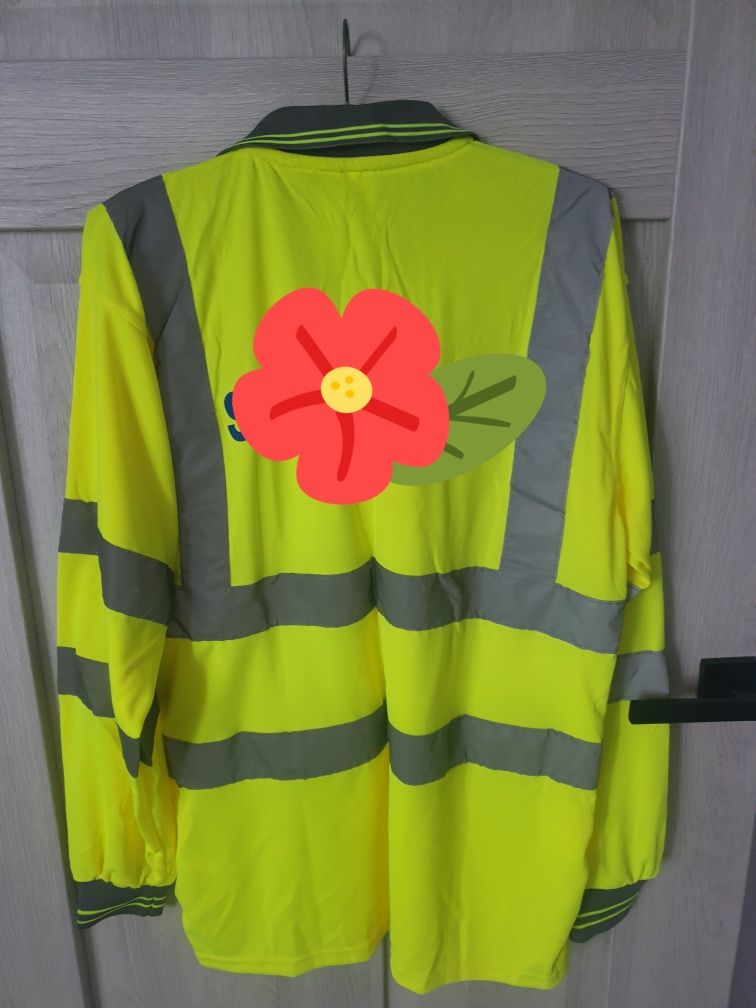 Bluzka/bluza robocza z logo Nowa rozm M