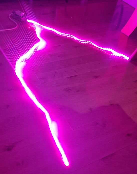 Zasilacz LED Mean Well RSP-200-12, Kontroler Tuya 471307, wzmacniacz