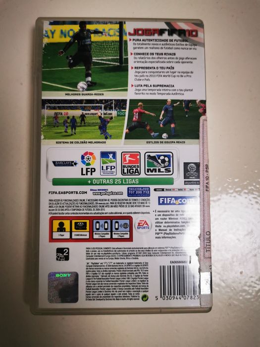 Jogo PSP FIFA 10