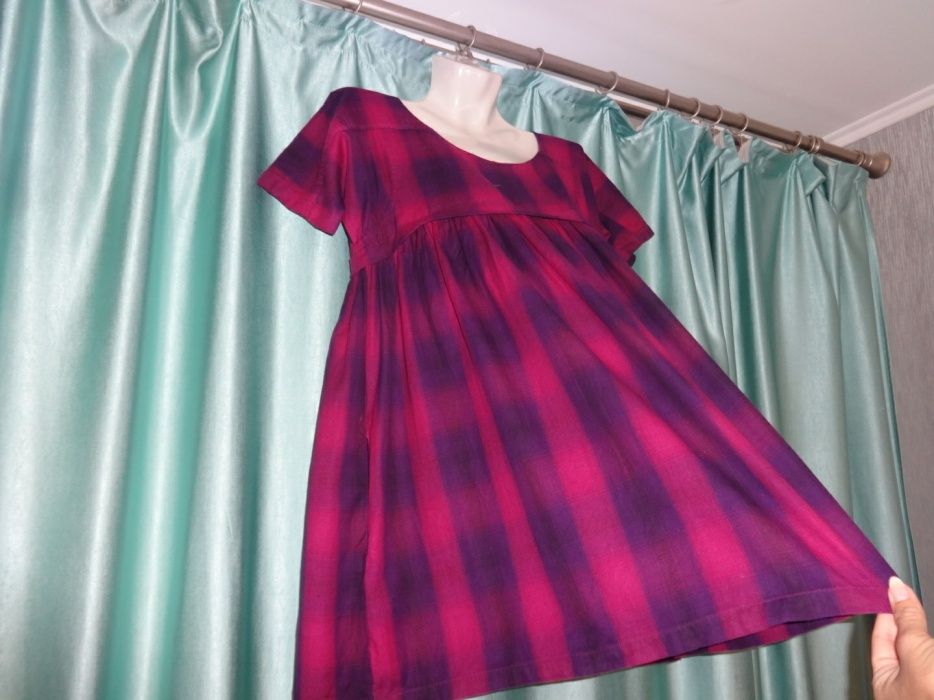 Свободная просторная туника блуза блузка платье для беременных 42 44