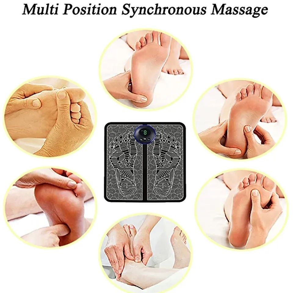 EMS refleksologia masażer do stóp masaż akupunkturowy