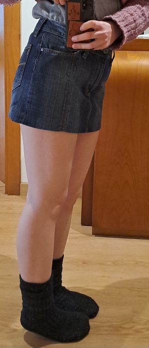 Mini Saia de Ganga: Estilo, Atitude e Versatilidade num Só Look