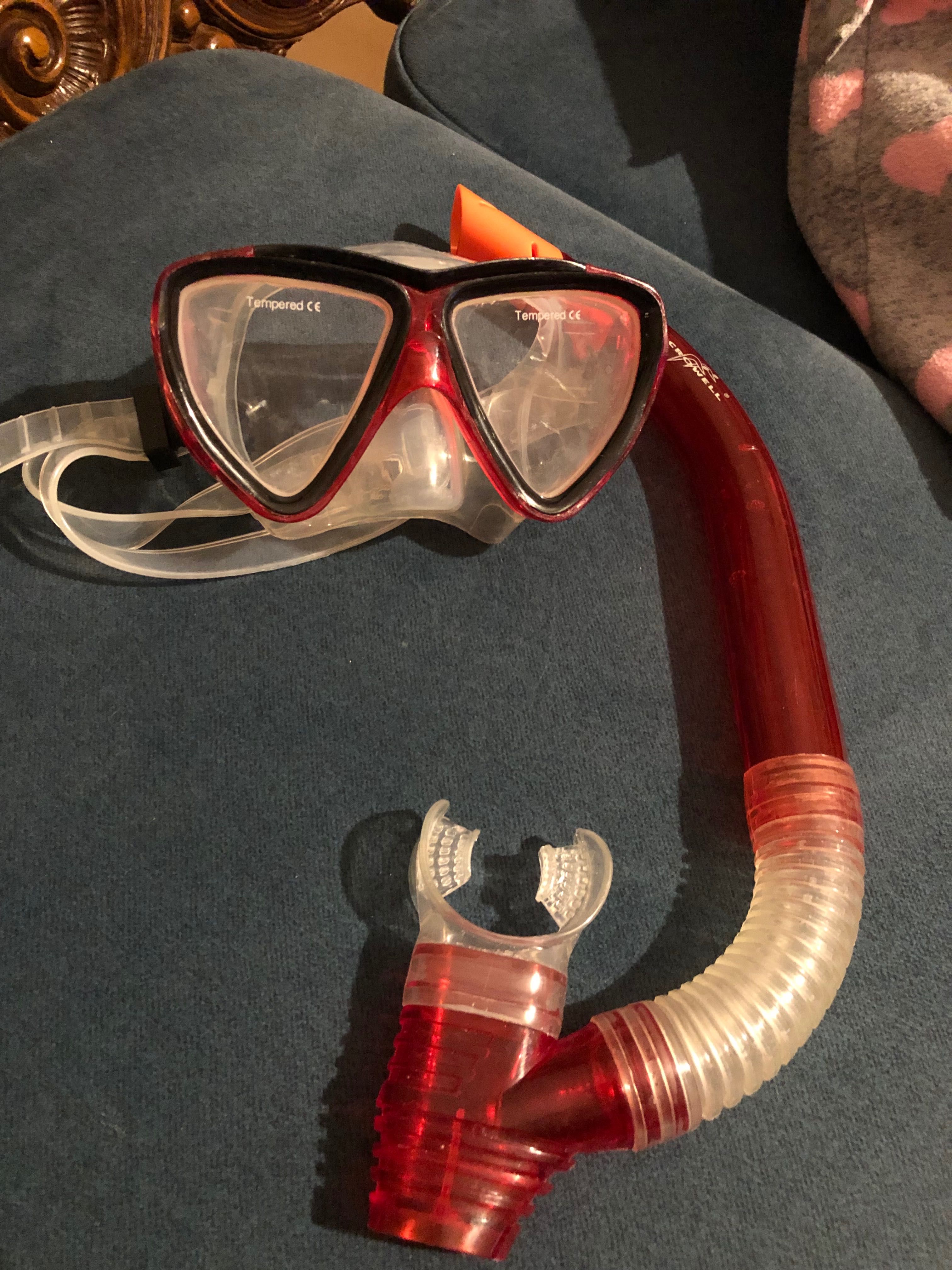 Snorkeling maska i fajka zestaw dziecięcy