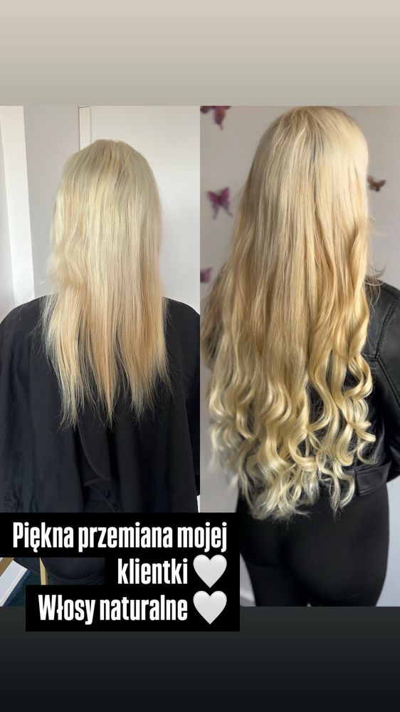 Przedłużanie włosów calosc 1500