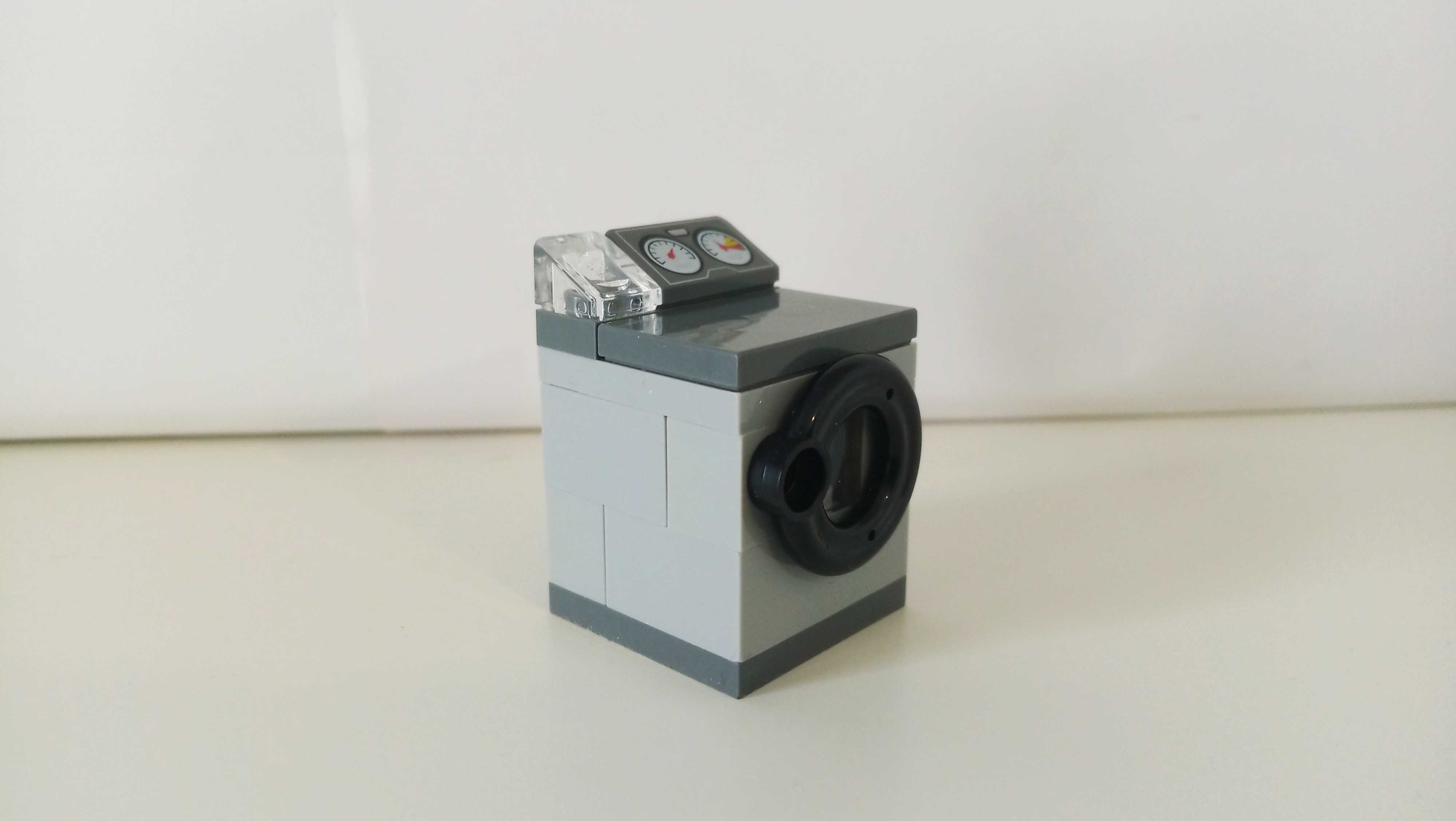 Lego Moc pralka Polar, szara