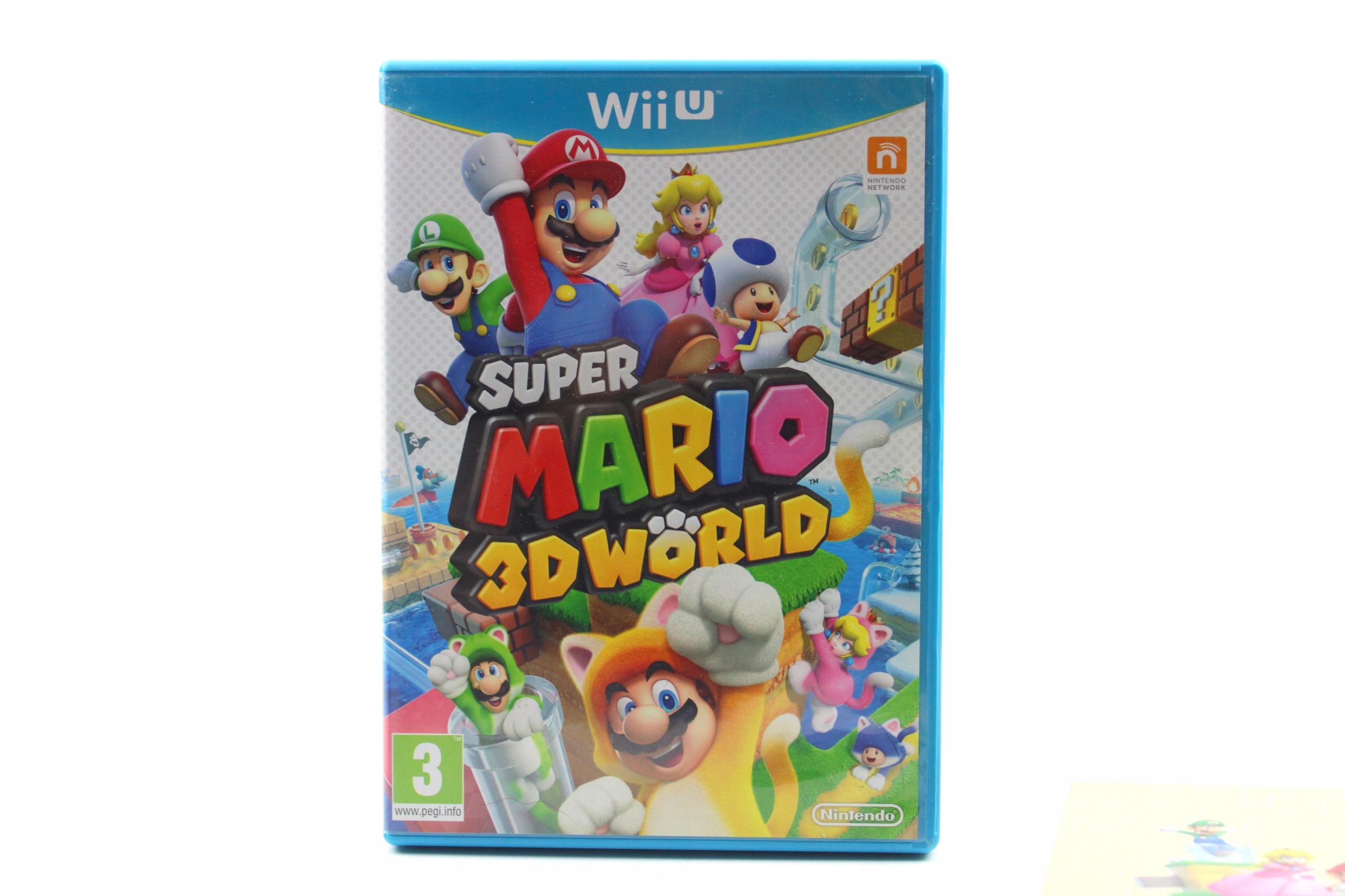 Super Mario 3D World Nintendo Wii U Lmitowana !