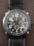 Nodo zegarek n0810 z chronografem chronograf pasek skórzany