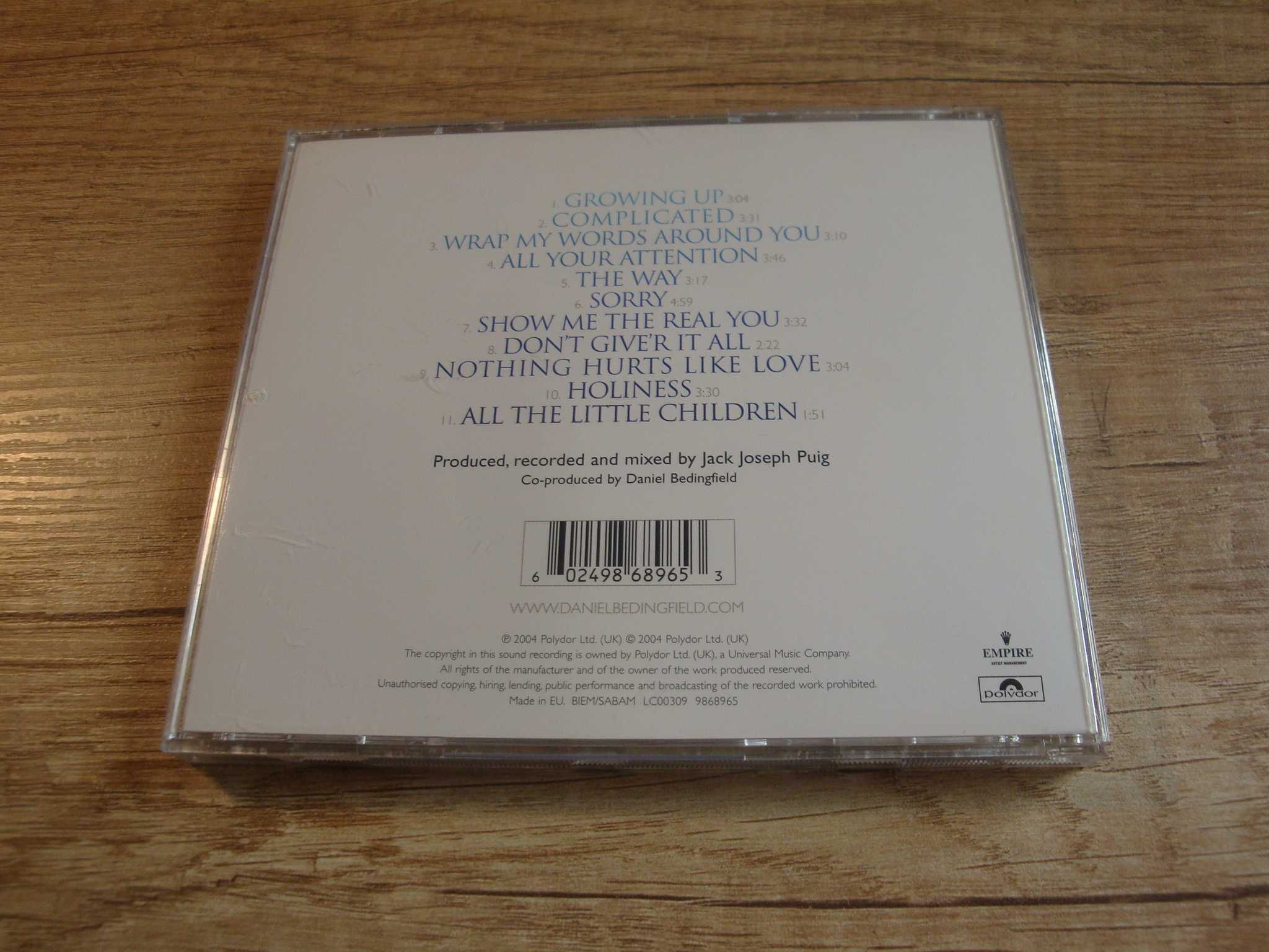 Daniel Bedingfield - Second First Impression