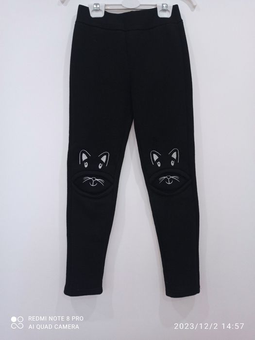 Теплі лосіни для дівчинки 7,8 років. Заміри в описі