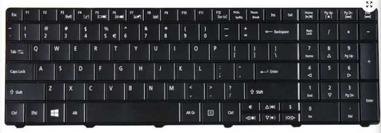 klawiatura Acer E1-531