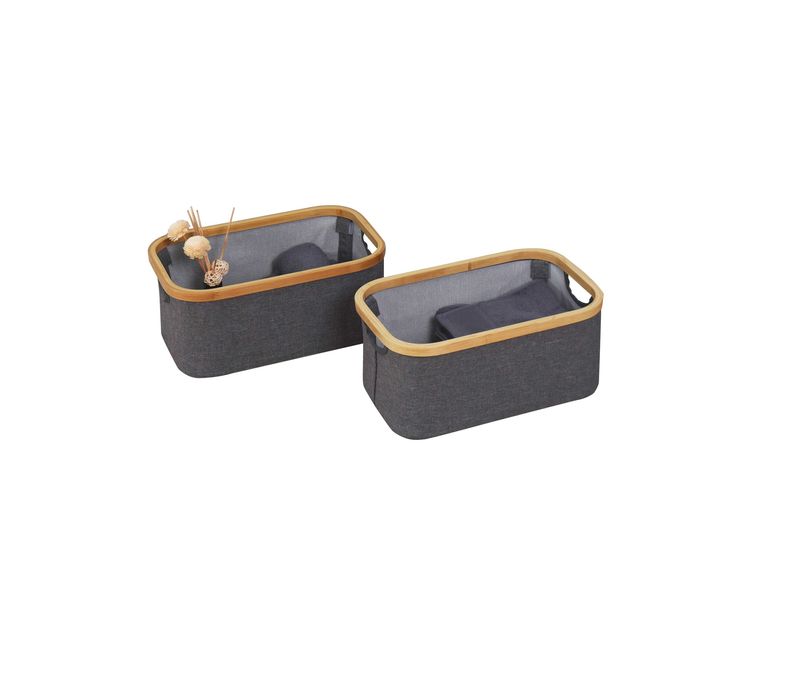 kosz do przechowywania komplet, 2 sztuki 38x26x17 cm NOWE! POLECAM!