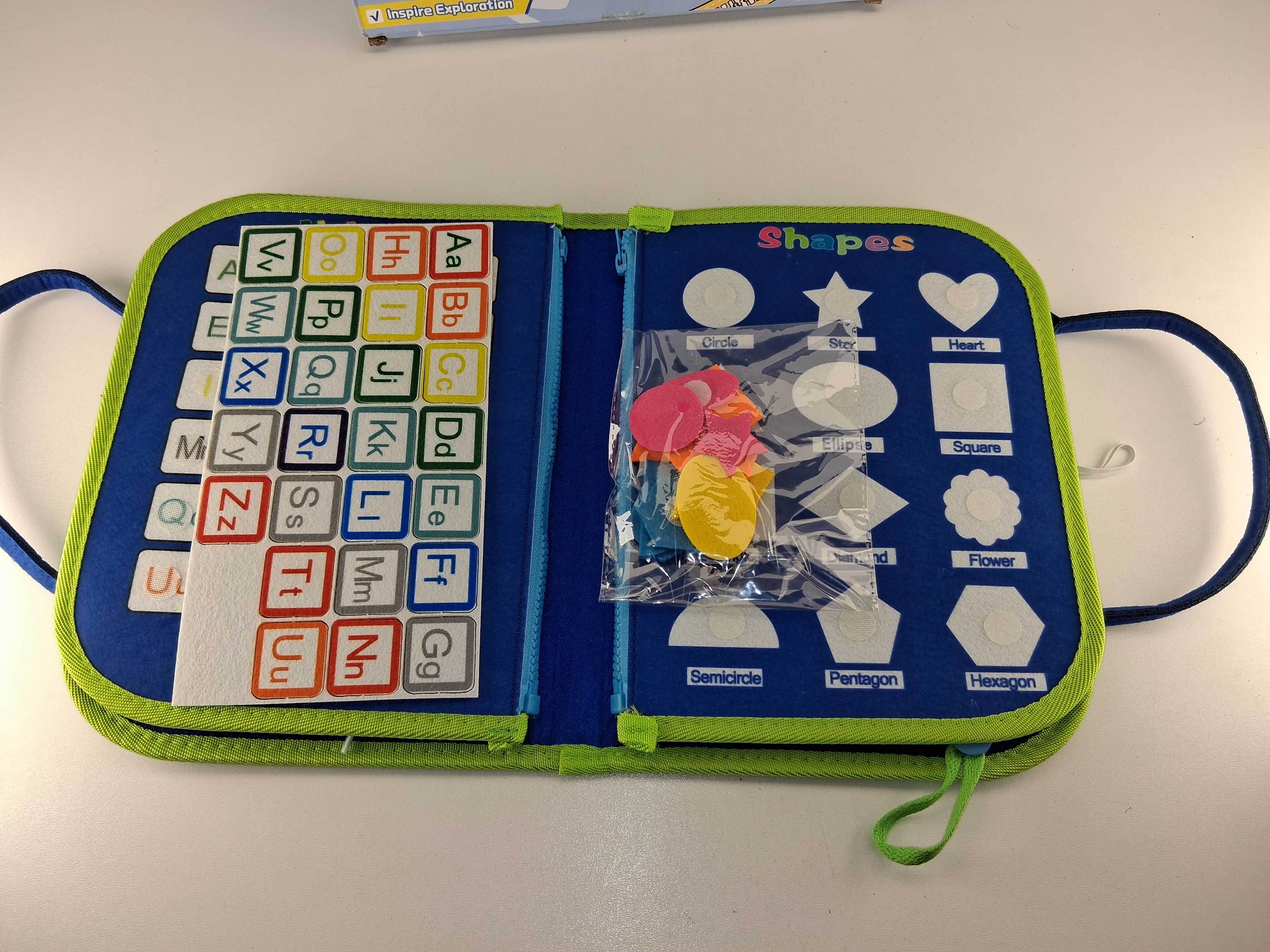 H045 GOLMUD Montessori Busy Board Edukacyjna Sensoryczna Tablica