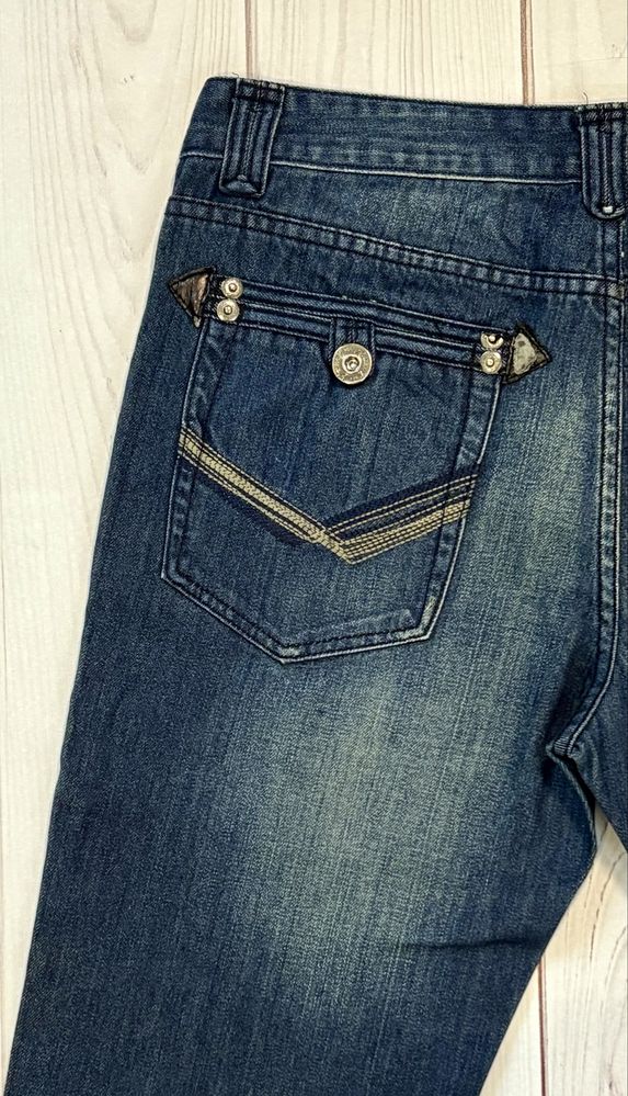 Spodnie jeansowe Hama Denim Co Streight Fit W34L34