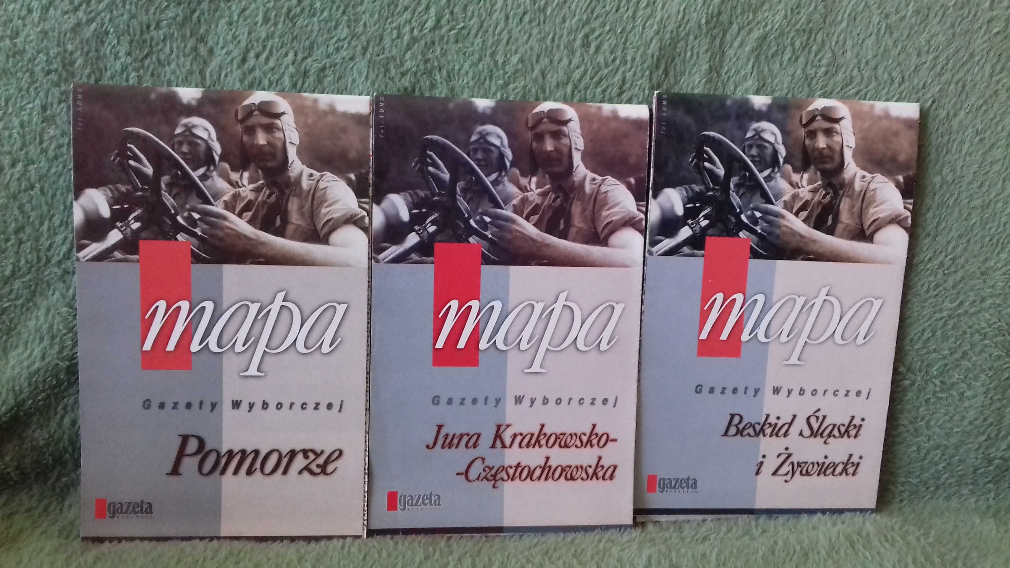 Mapy Gazety Wyborczej 7 szt.