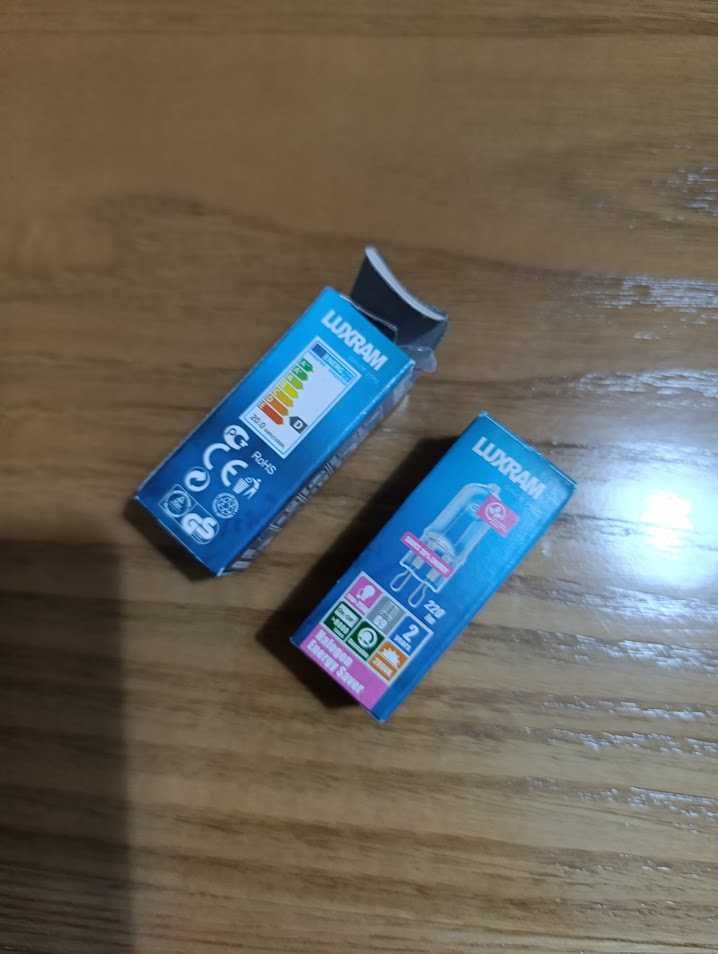 Candeeiros em vidro e aço inoxdável