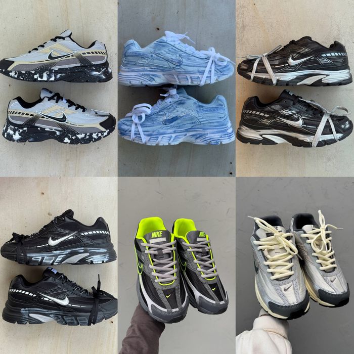 р36-45 Кросівки Nike Initiator Custom White Grey Pink Black