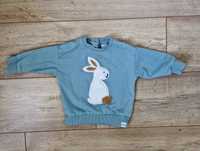 Bluza sweterek Lindex 68 z króliczkiem