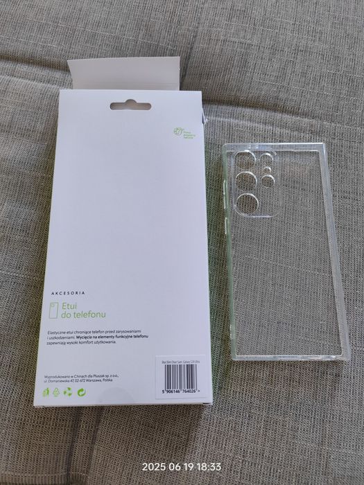 Nowe etui do telefonu Samsung Galaxy S24 Ultra bezbarwne