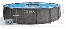Basen Stelażowy Ogrodowy INTEX 26742 okrągły Nowy 457x122