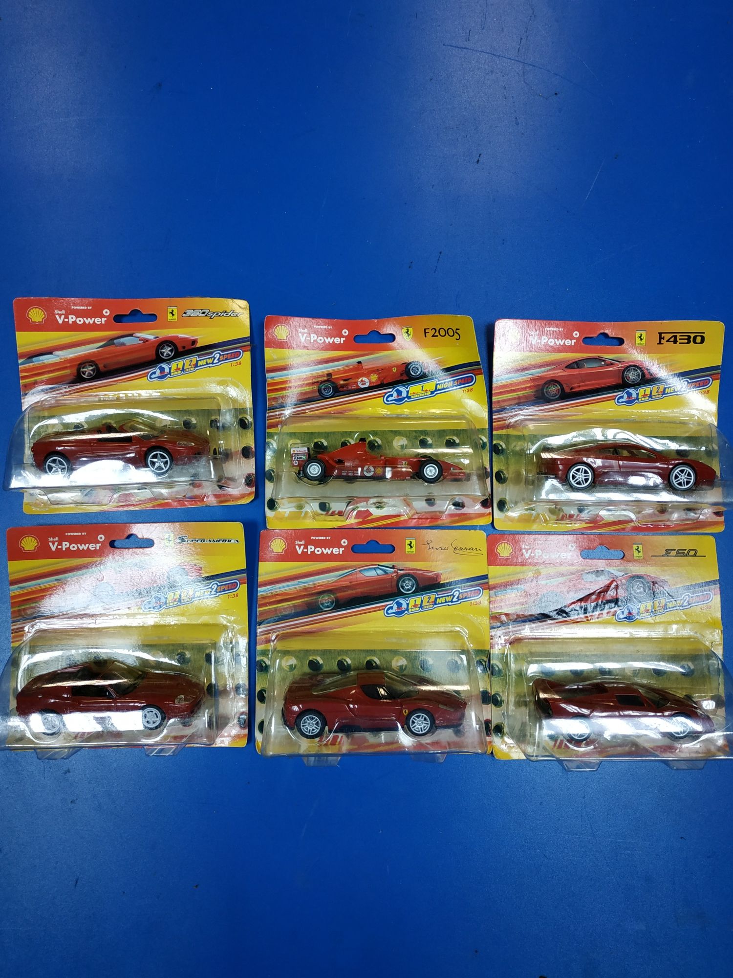 Машинки коллекционные Ferrari (Shell)