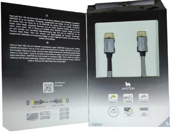 Wysokiej jakości kabel HDMI do koderów konsoli