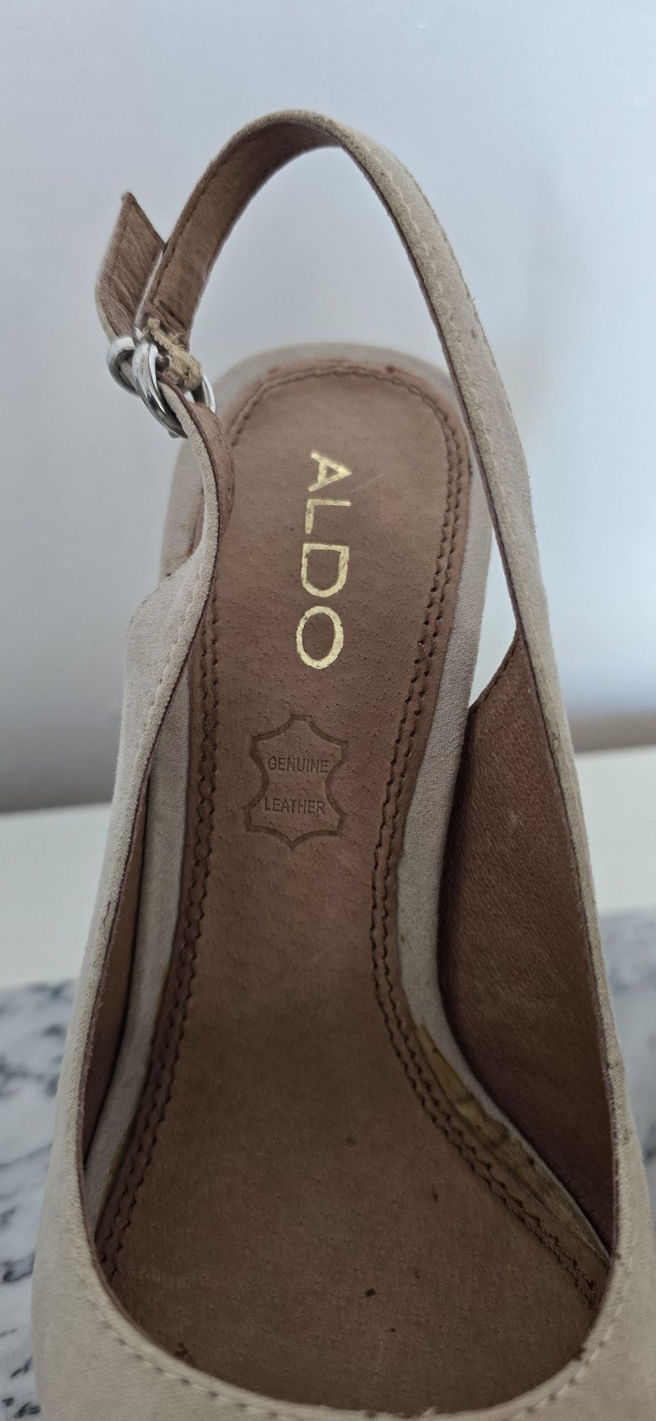 Piekne sandałki na szpilce z platformą ALDO 36