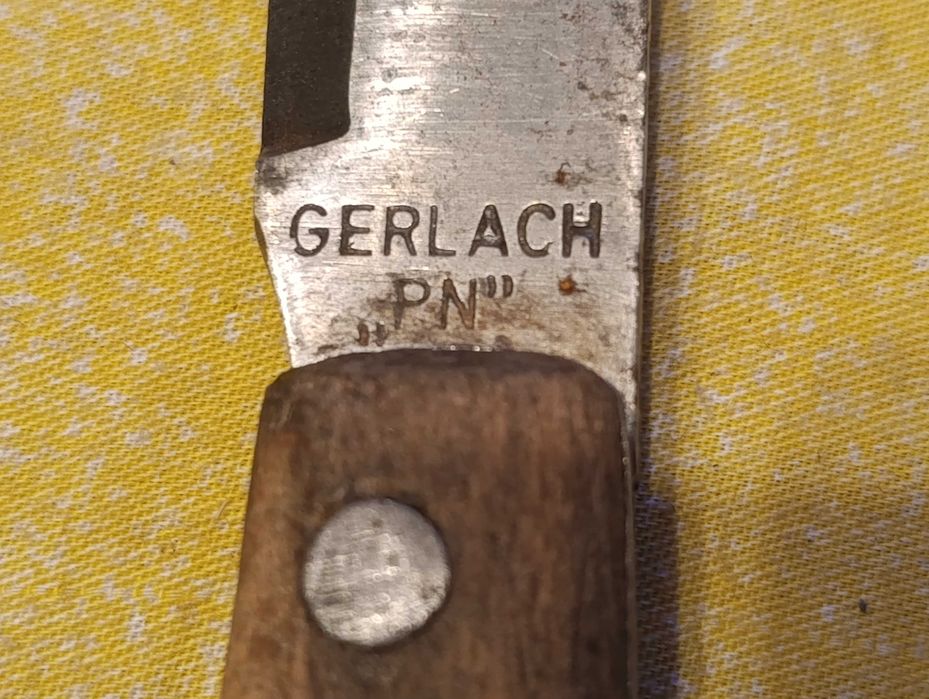 stary nóż kozik GERLACH - poland