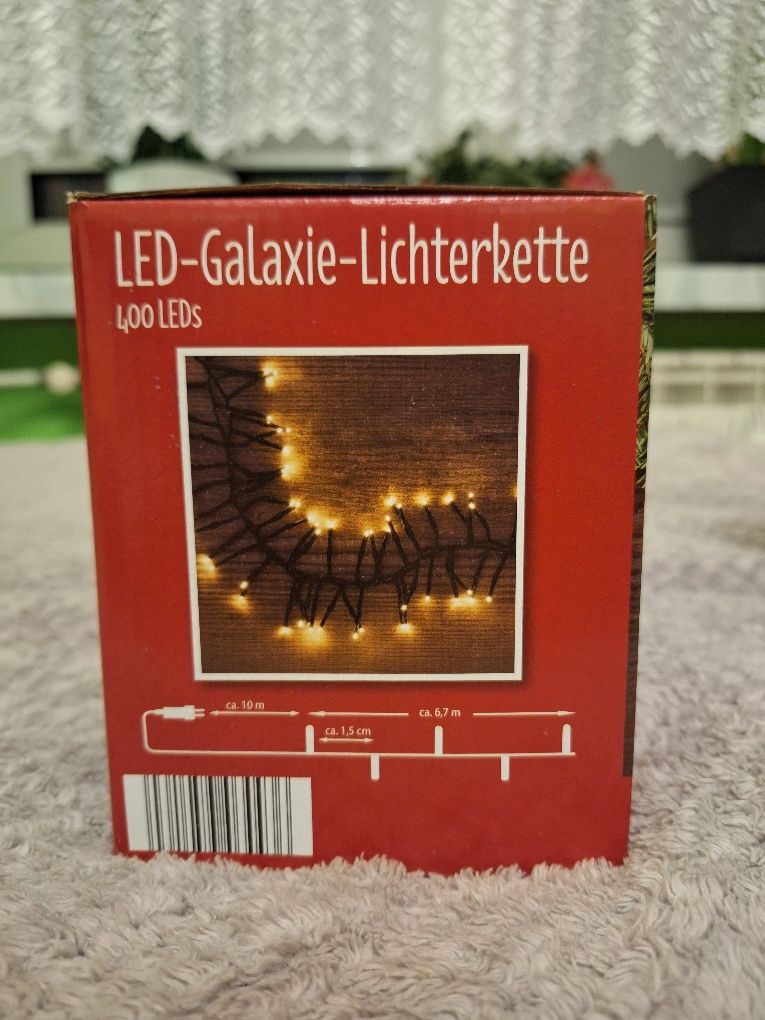 Lampki choinkowe Led 400szt. wewnętrzne i zewnętrzne pilot