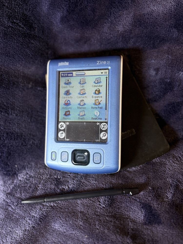 PalmOne Zire 31 – retro komputer kieszonkowy / PDA