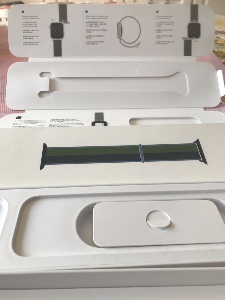 Smart Apple Watch SE 44mm, klasa A- z 2022r.