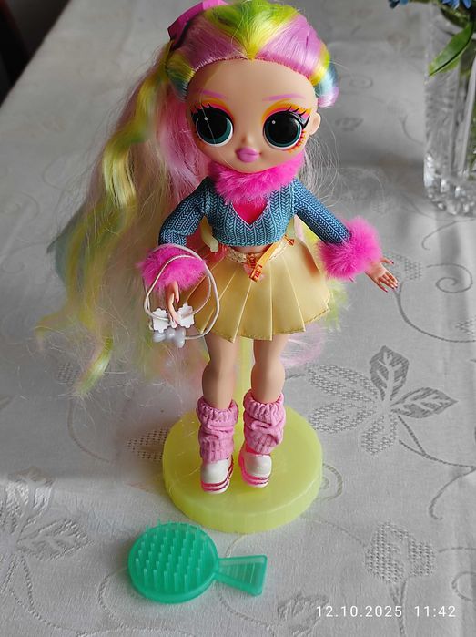 Лялька ЛОЛ ОМГ диджей Баблгам змінює колір LOL Surprise OMG