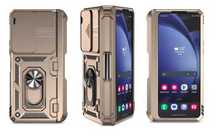 Capas metalizadas z fold 3 4 5 6