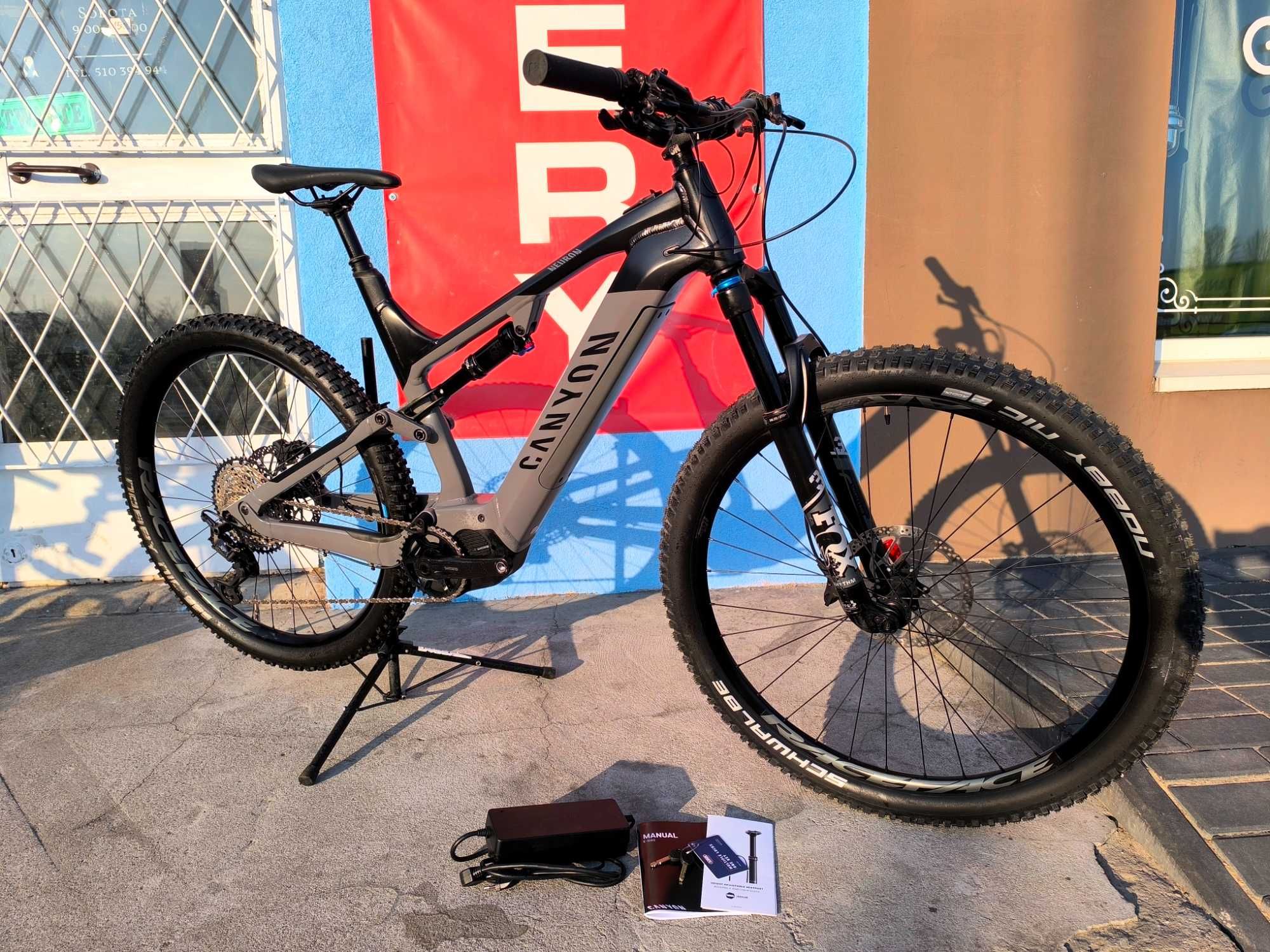 POTESTOWY CANYON Neuron ON Wmn 7.0 XL FOX 34 Deore XT Shimano STEPS!!!