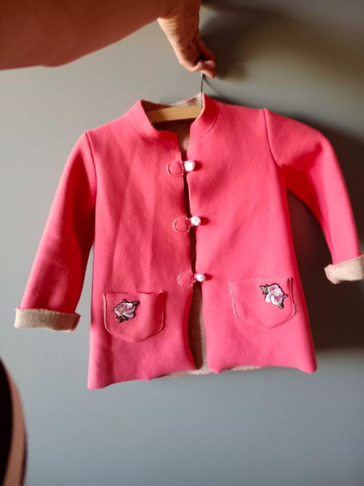 Płaszczyk dziewczynka 110/116