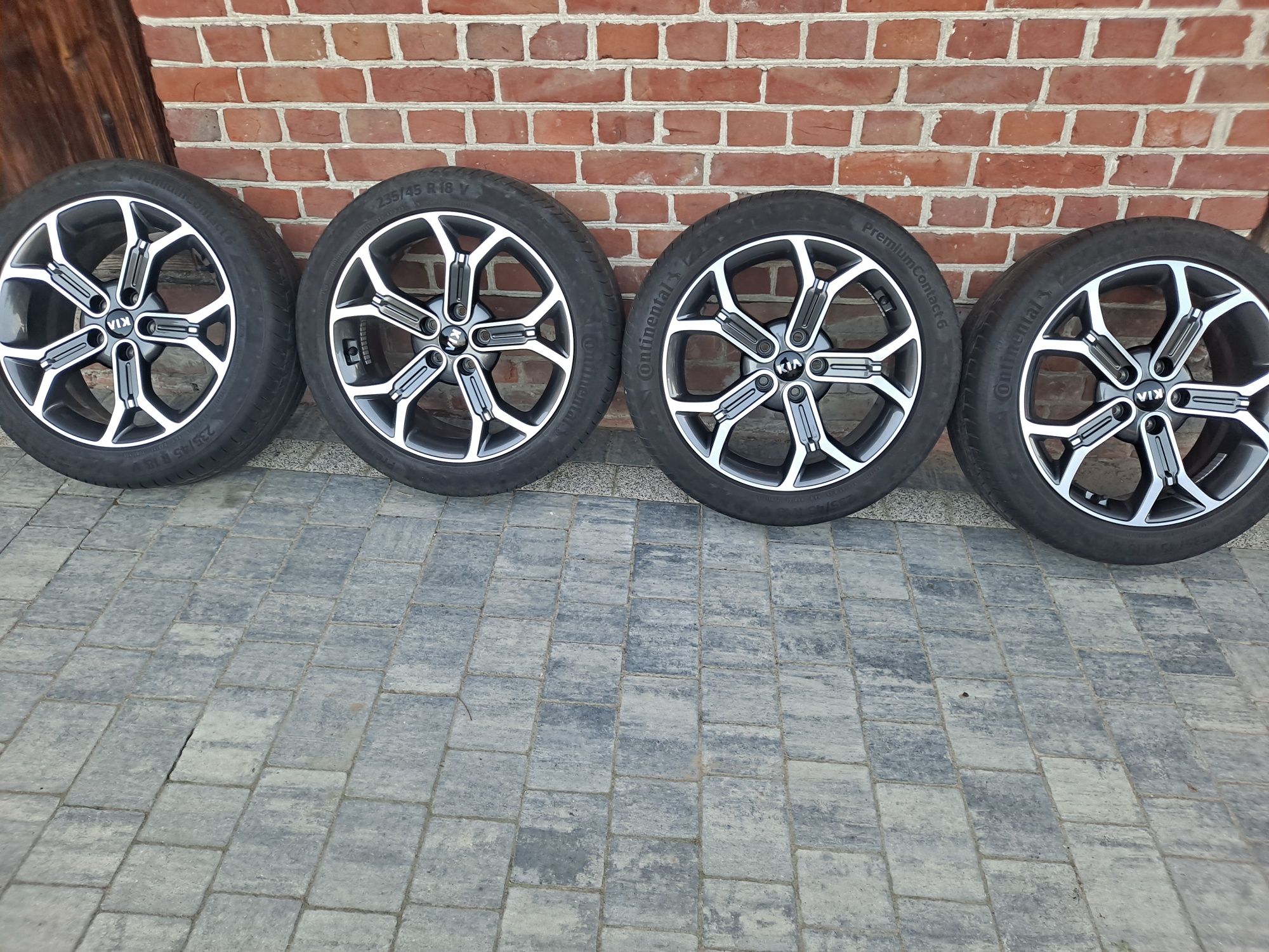 FELGI aluminiowe ORGINAŁ18 KIA Stanbdb