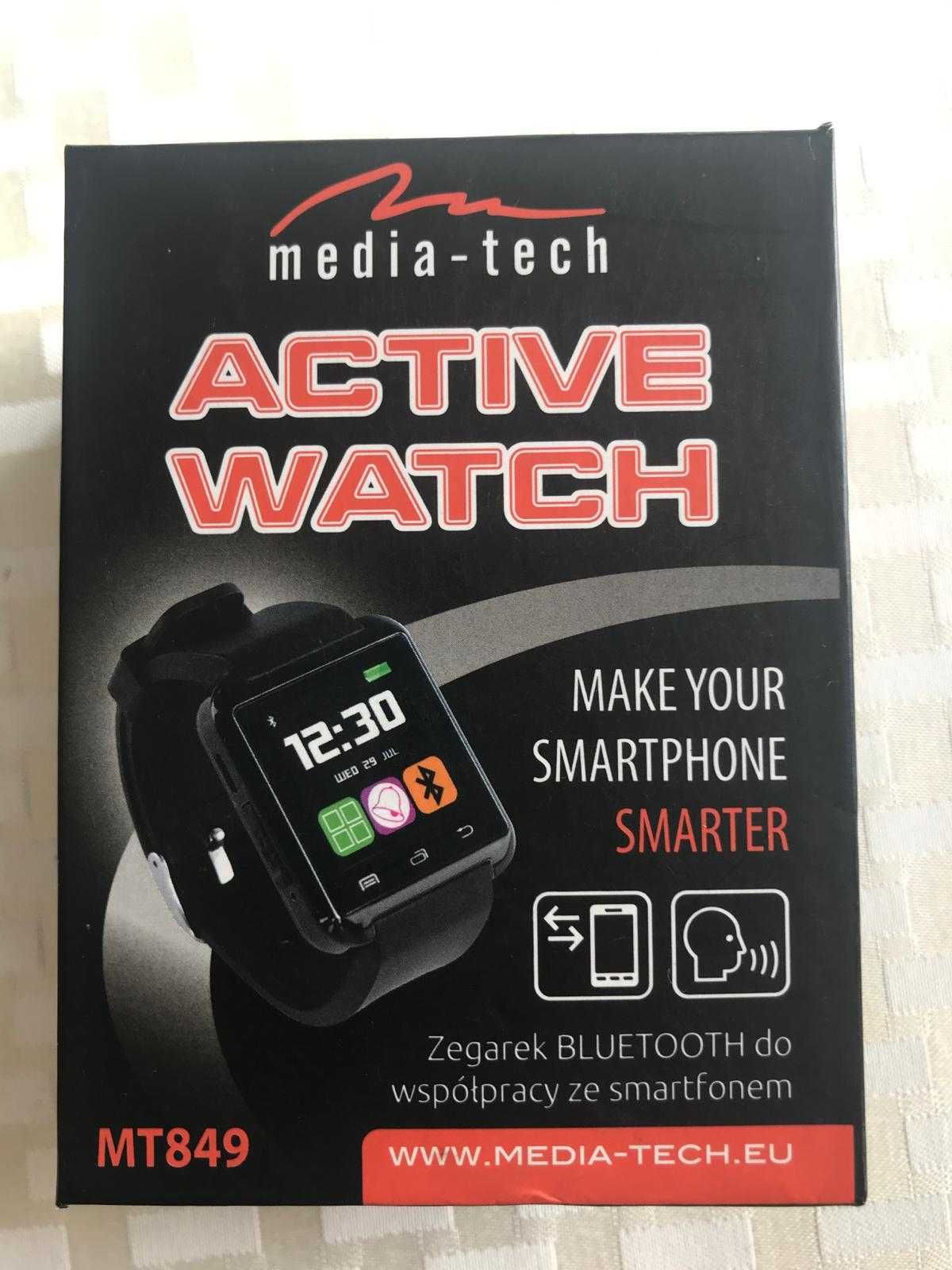 Smartwatch Media-Tech Active czarny MT849