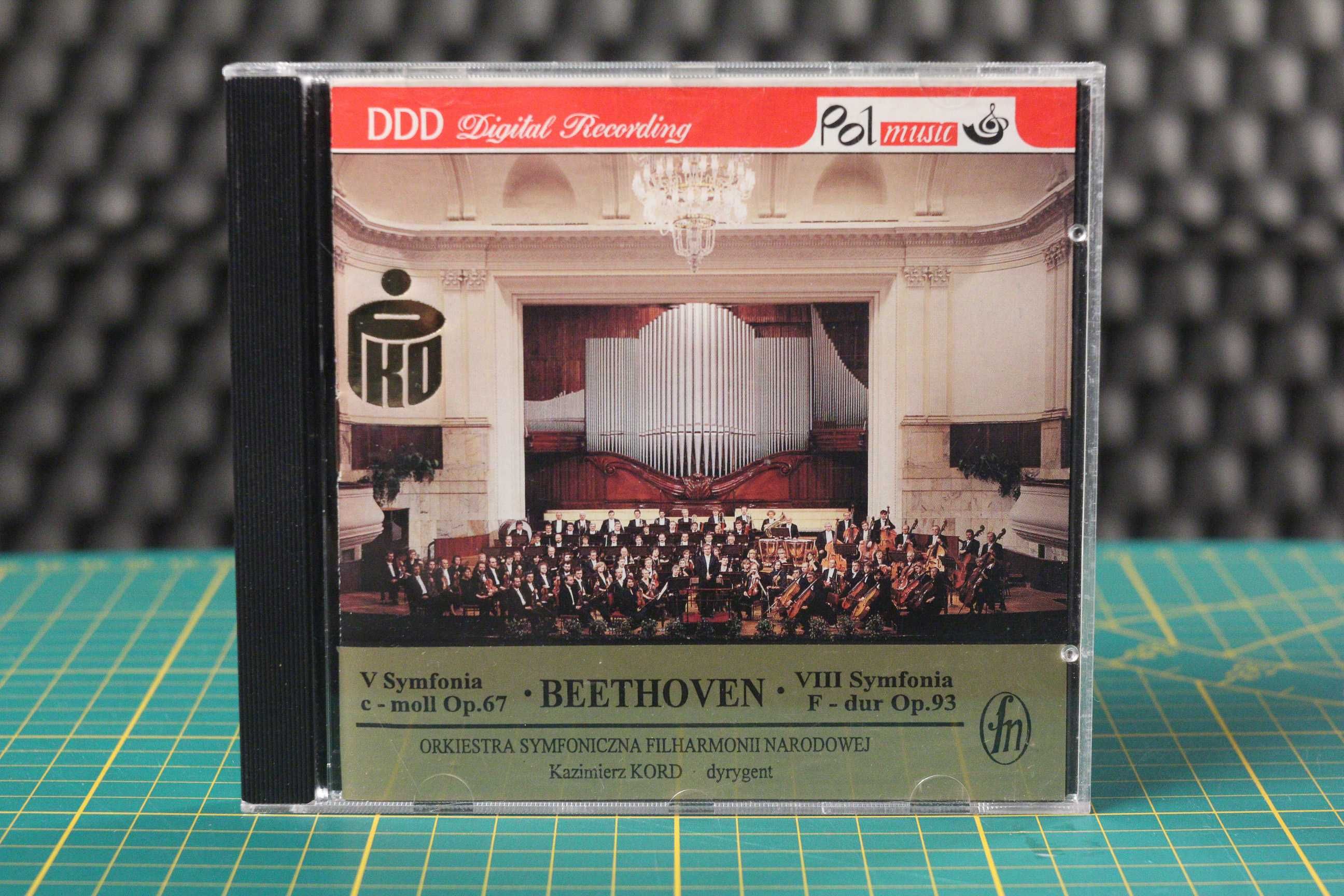 Beethoven Kord V Symfonia C-moll Op. 67 VIII Symfonia F-dur Op. 93