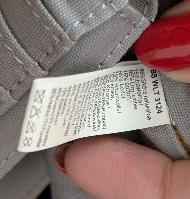 Portfel skórzany i marynarka  Big Star