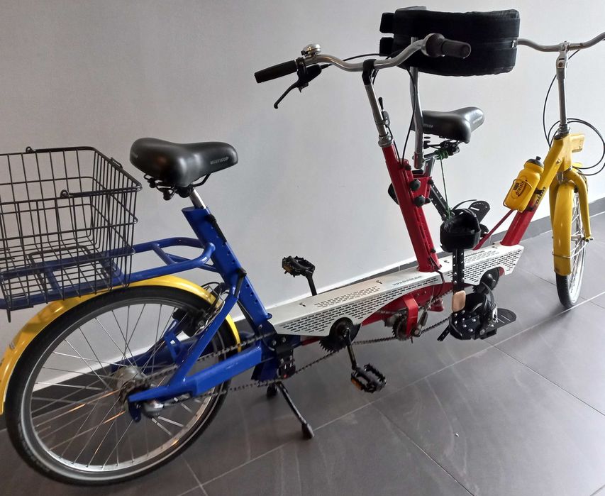 Draisin Lotse rower tandem rehabilitacyjny 24"