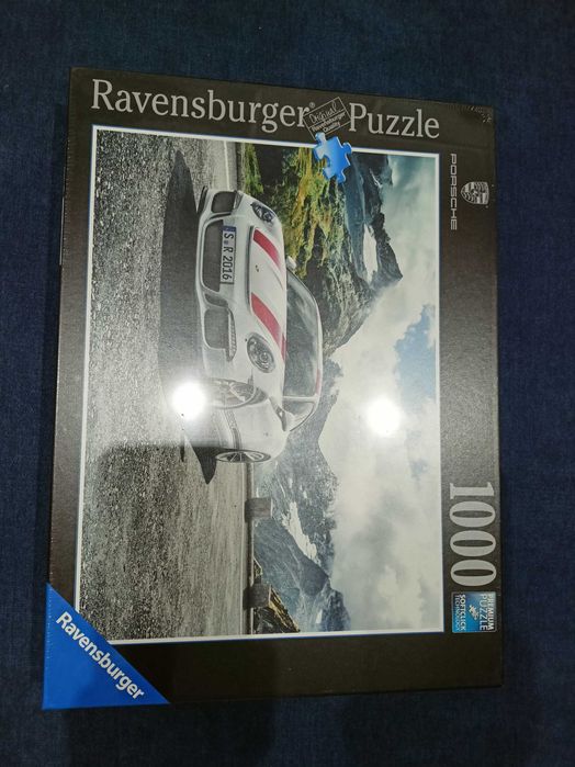 Puzzle Porsche 911R 1000 elementów Ravensburger Nowe folia