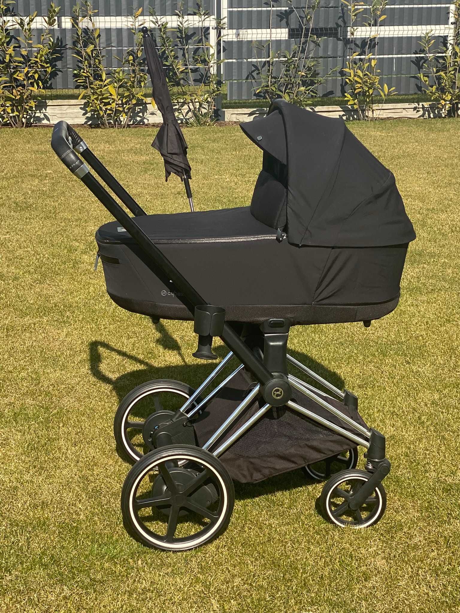 Wózek Cybex e-Priam 2w1 - gondola i spacerówka, napęd elektryczny