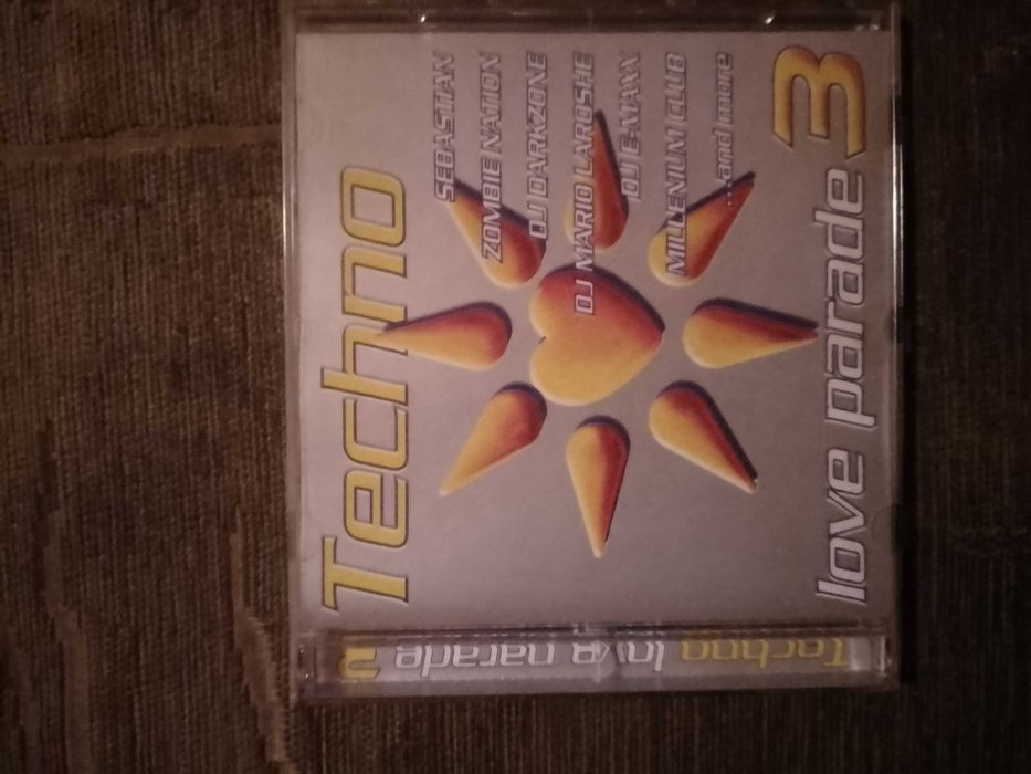 Płyty CD (Techno,Dance-7 Płyt)-Oryginalne