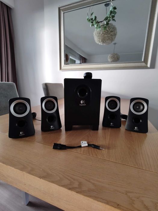 Głośniki 2.1 - Logitech Z313 + dodatkowa para głośników