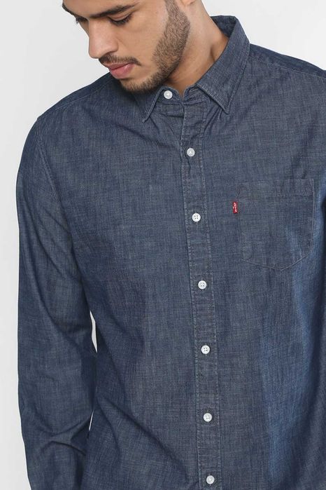 Levis casual повседневная рубашка оригинал red tab графитовая