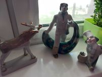 Figurki porcelanowe sygnatura  Połonne