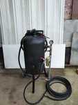 Piaskarka 60L ze zbiornika LPG