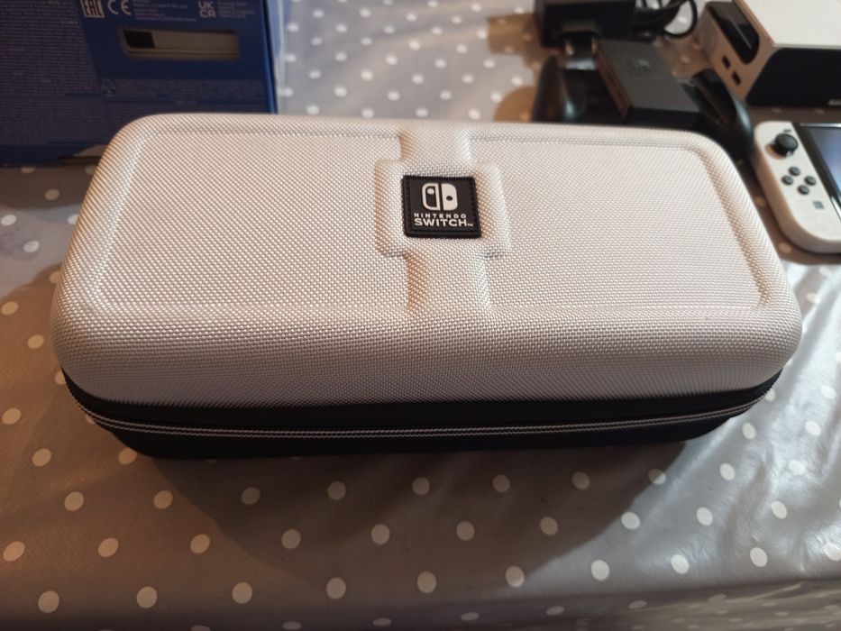 nintendo switch OLED como nova Oferta estojo de arrumação