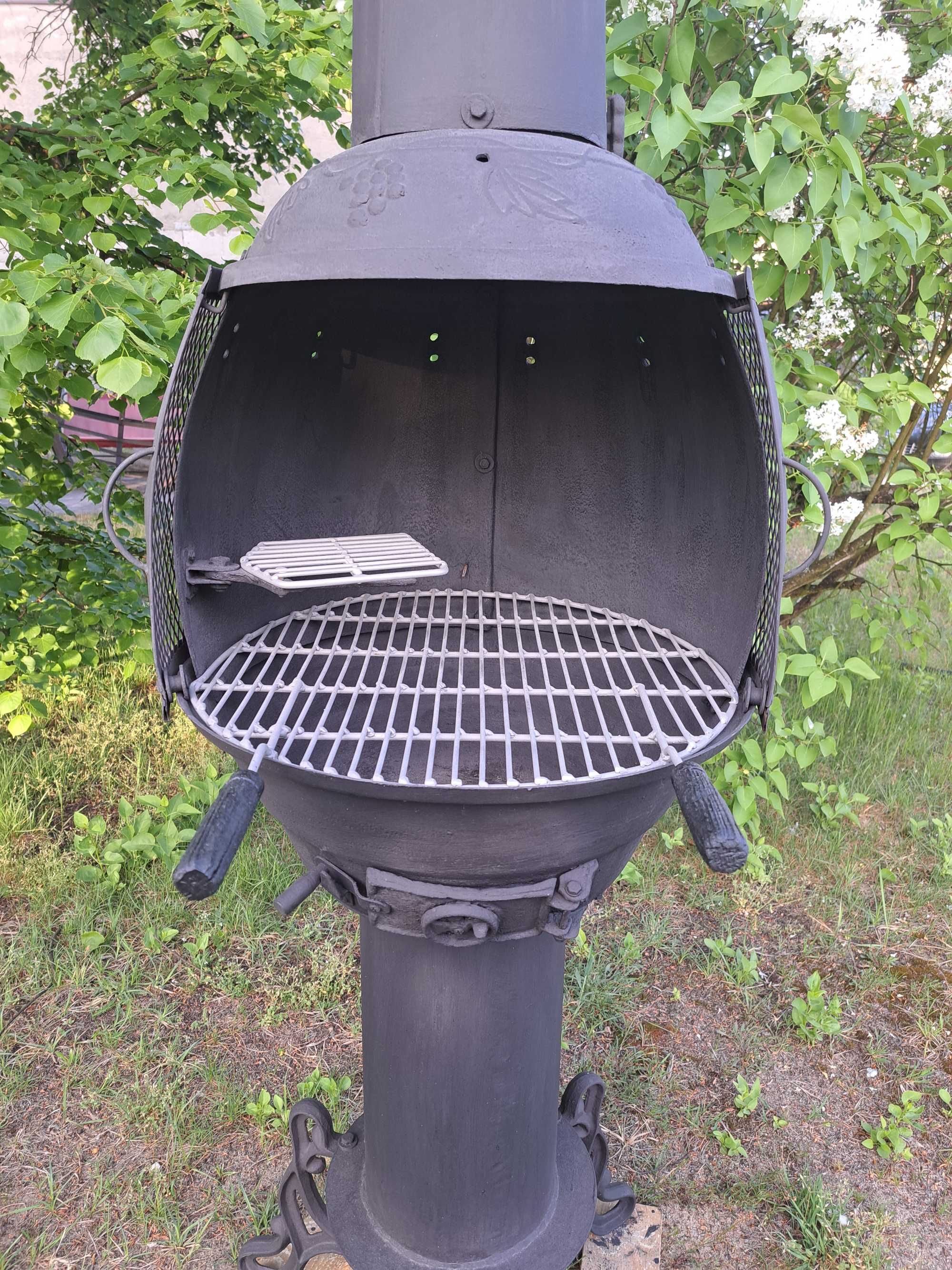 Grill żeliwny ozdobny